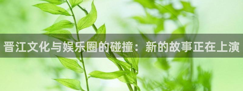 艾弗森bb平台体育：晋江文化与娱乐圈的碰撞：新的故事正在上演
